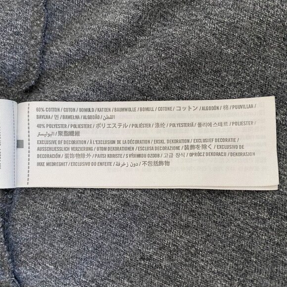 Abercrombie & Fitch Henley Shirt Gray Men's Size XL Long-Sleeve Muscle Fit - Picture 9 of 11